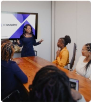 Community organizers in a meeting